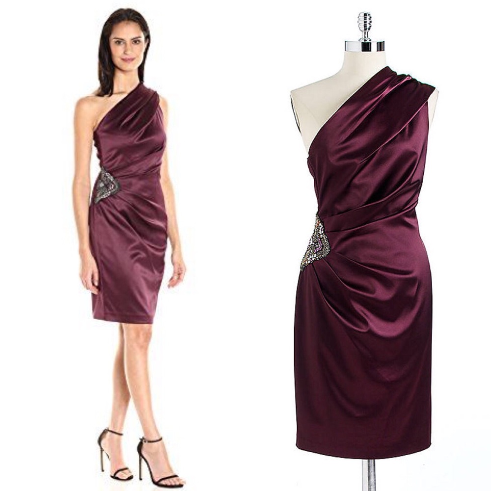 Eliza J Embellished Waist Cocktail Dress, NWT